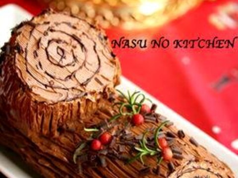 【ブッシュド・ノエル】クリスマスケーキ☆